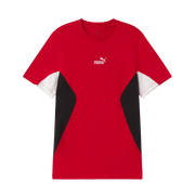 ESS Block Tee - For All Time Red