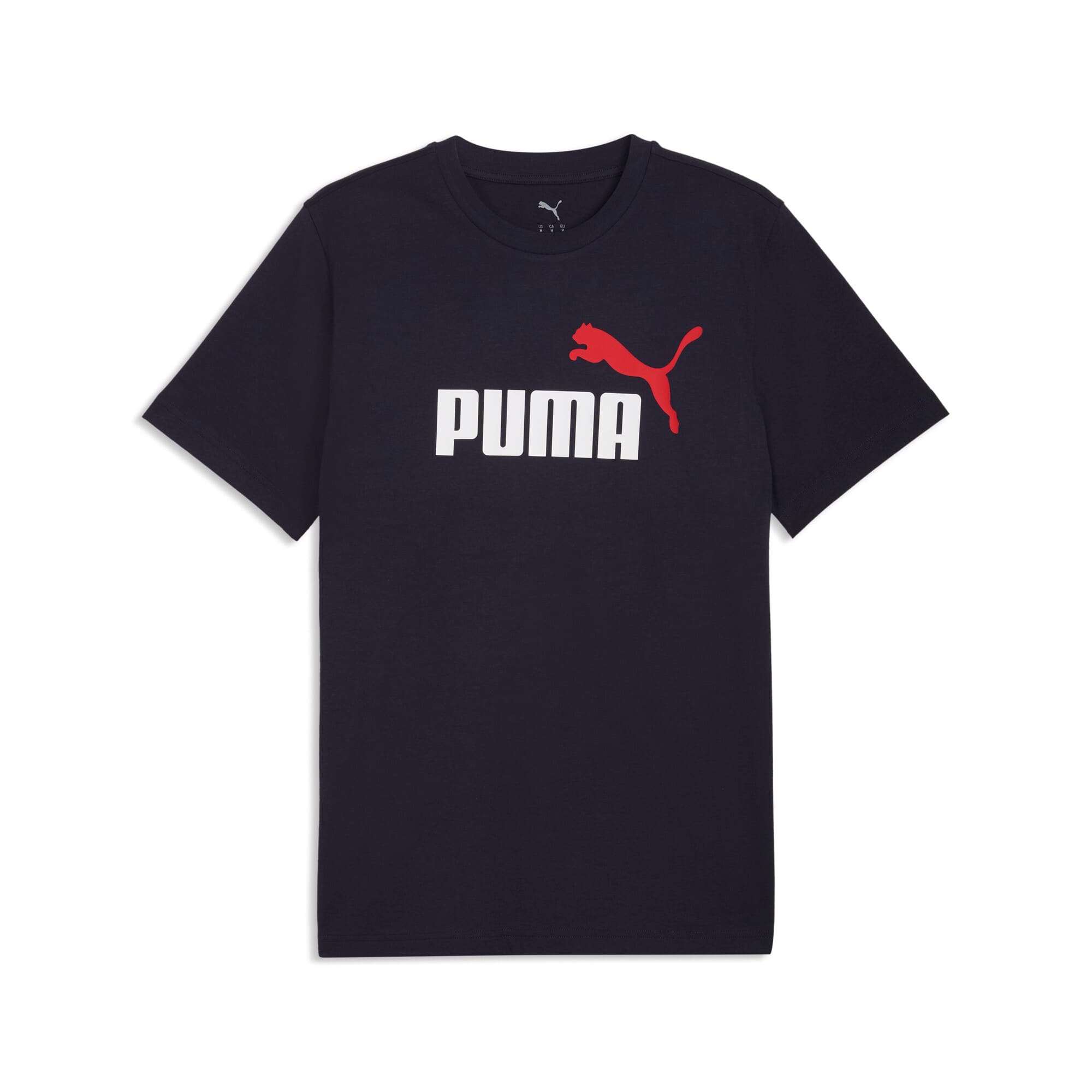 ESS 2 Color No. 1 Logo Tee - New Navy / Rosso