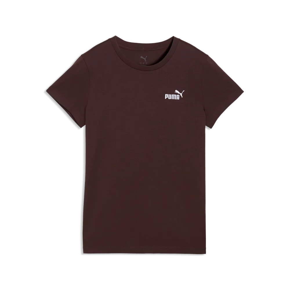 T-Shirt Essentials Small No.1 Logo - Marrone Cioccolato
