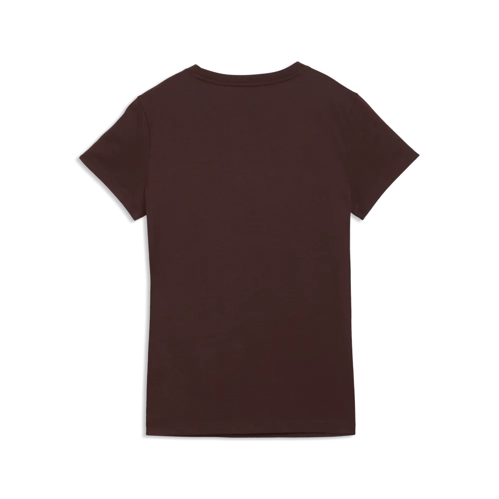 T-Shirt Essentials Small No.1 Logo - Marrone Cioccolato