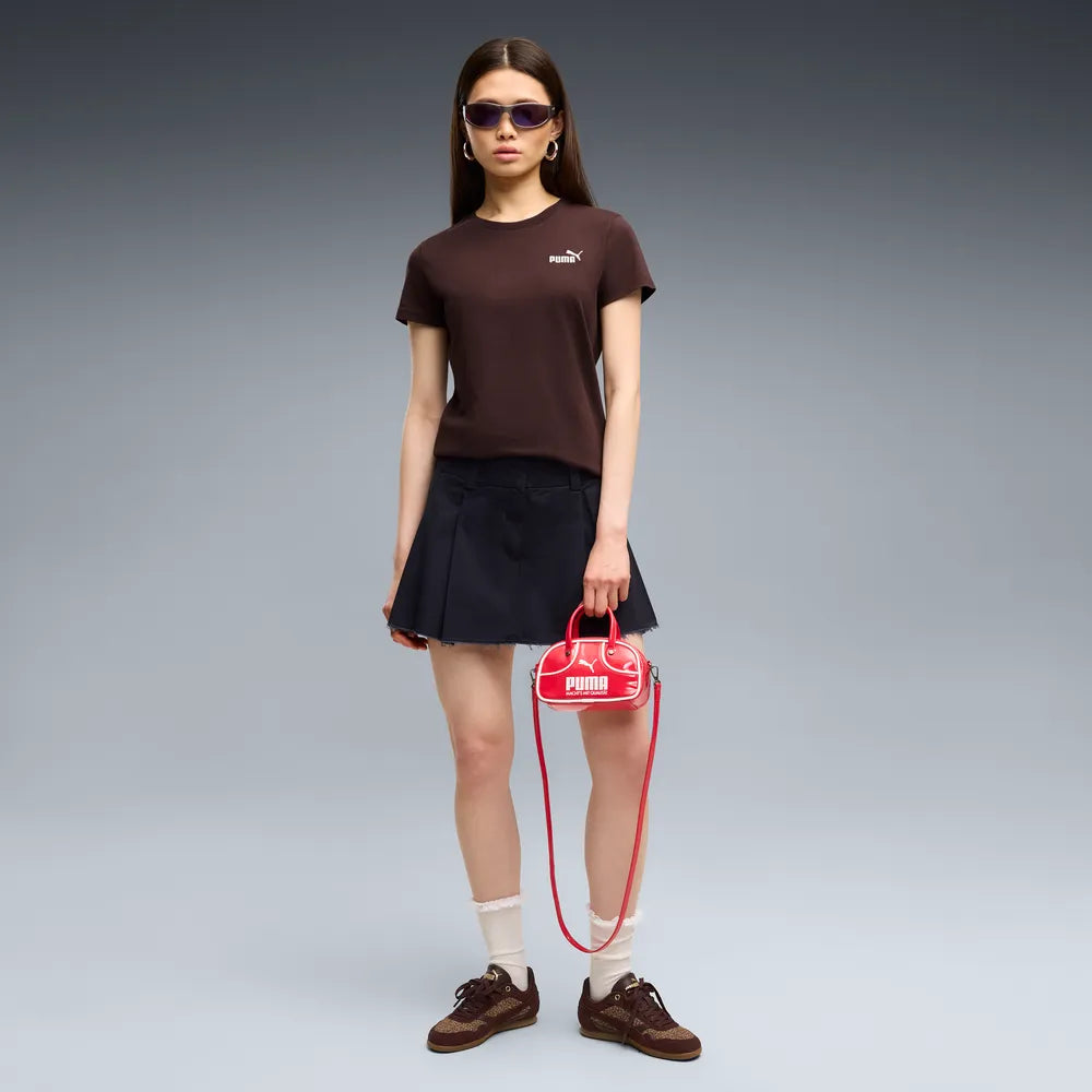 T-Shirt Essentials Small No.1 Logo - Marrone Cioccolato
