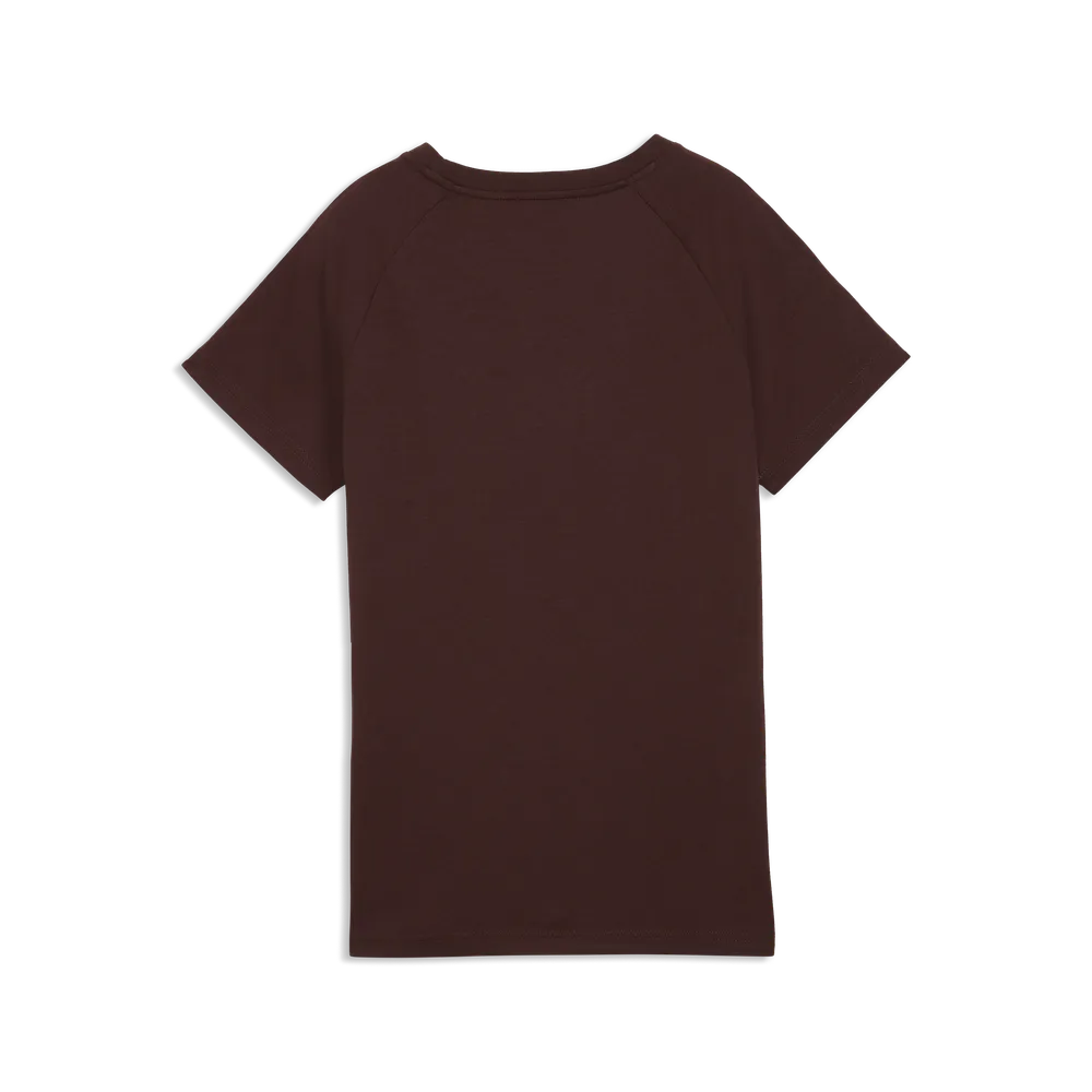 T-shirt Essentials Sequins da donna - Marrone Cioccolato