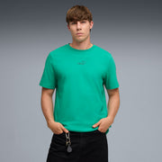 Puma ESS Small No.1 Logo Centered Tee - Vibrant Green