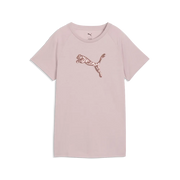 T-shirt Essentials Sequins da donna - Rosa Nebbia
