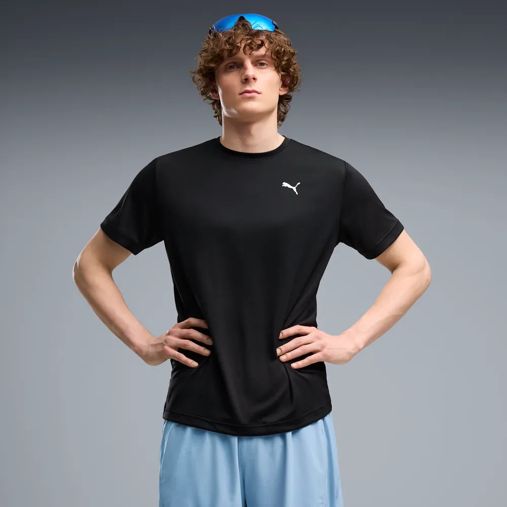 T-Shirt Run Greatness Graphic SS - Nero