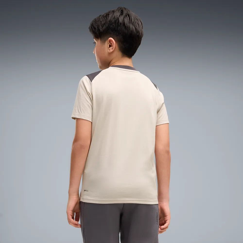 T-Shirt PUMATECH Essentials Tee Boys - Grigio Nebbia
