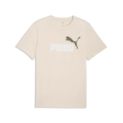 ESS 2 Color No. 1 Logo Tee - Alpine Snow / Bianco