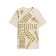 T-shirt con logo Essentials+ Lab per ragazzi - Bianco Neve
