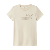 T-Shirt Essentials+ RHINESTONE - Bianco Neve