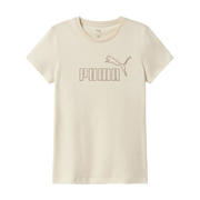 T-Shirt Essentials+ RHINESTONE - Bianco Neve