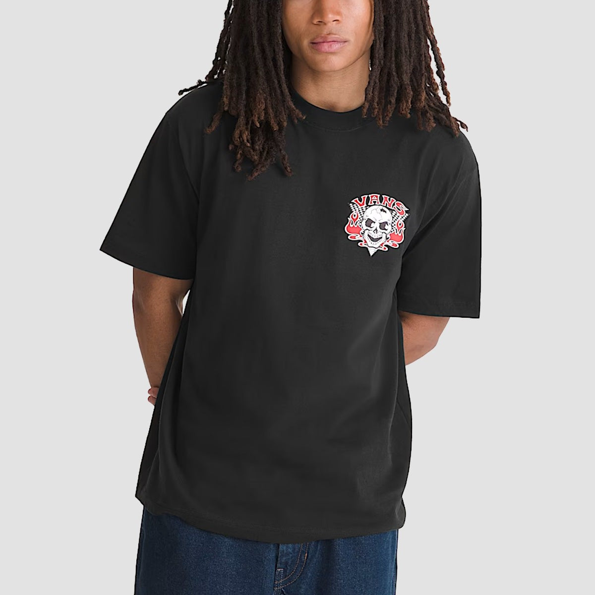 T-Shirt Blaze Head - Nero