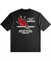 T-Shirt Old Scratch - Nero