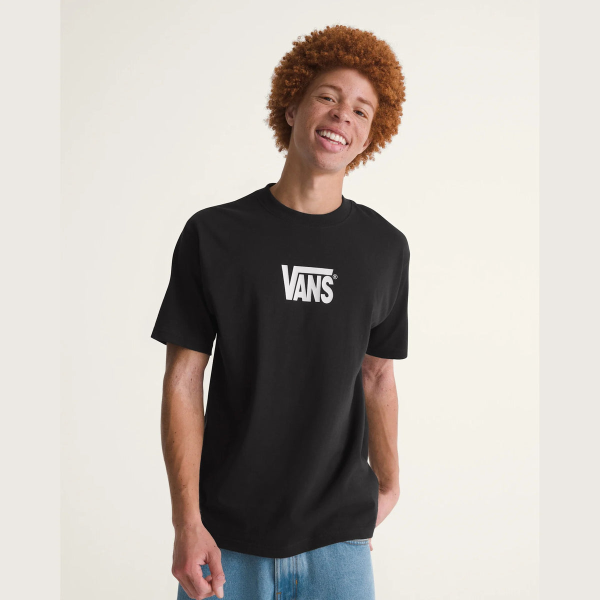 T-Shirt Stretch Logo - Bianco