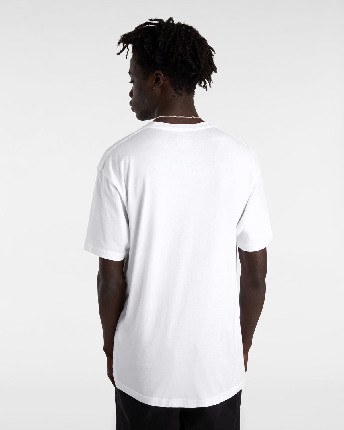 T-Shirt Left Chest Logo - Bianco