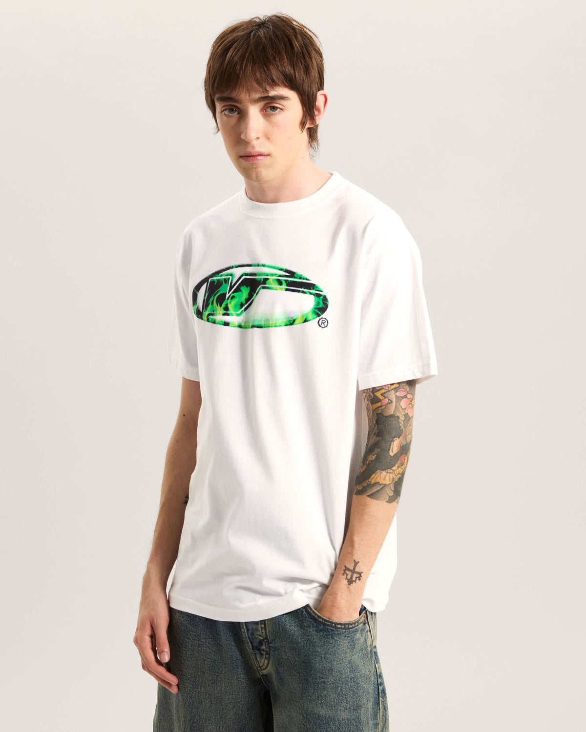 T-Shirt Off The Wall II - Bianco