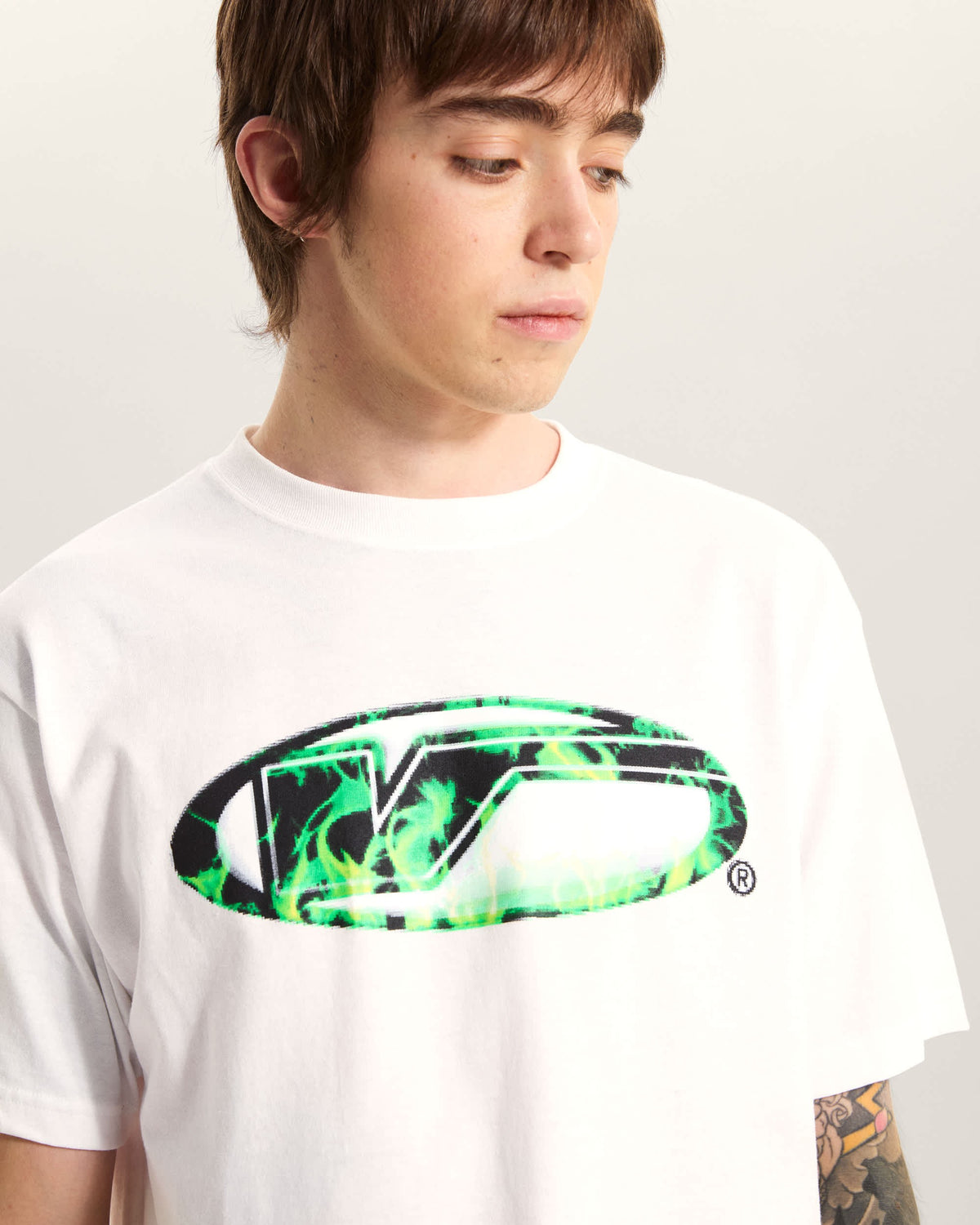T-Shirt Off The Wall II - Bianco
