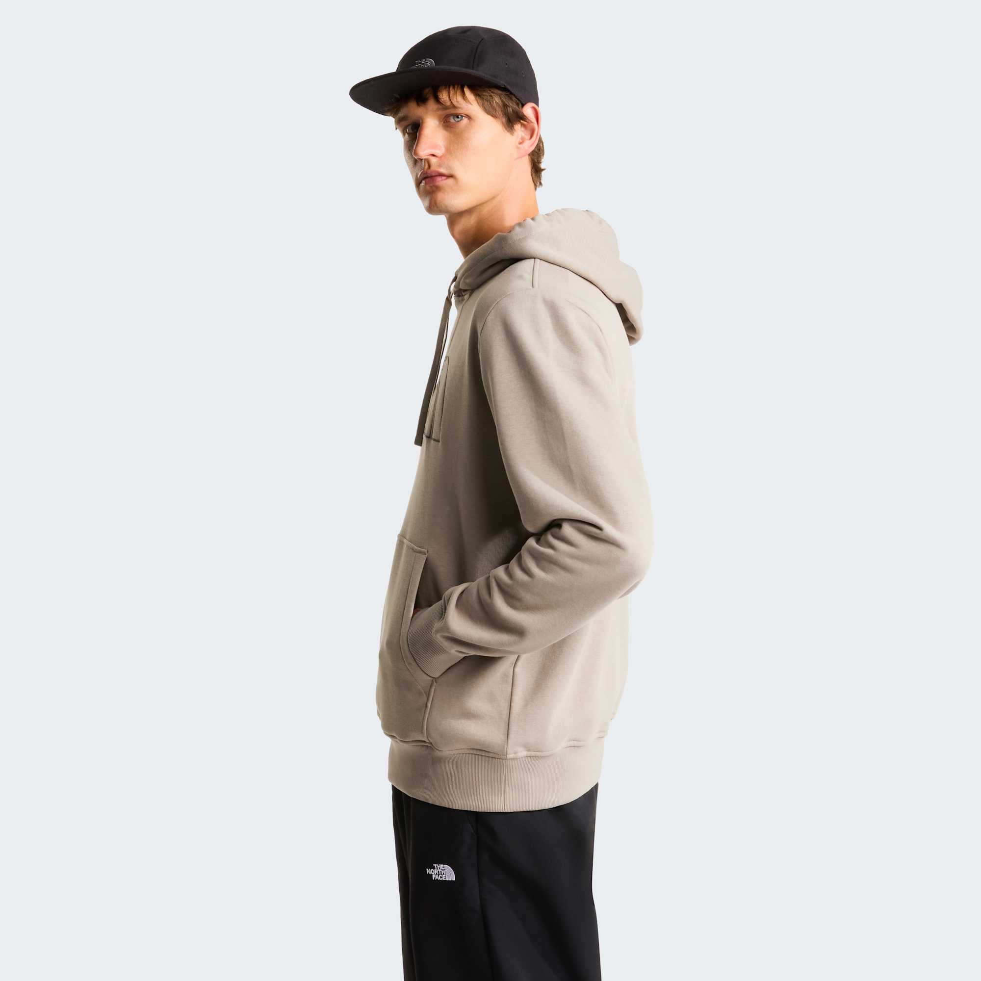 The North Face Felpa Drew Peak Light Hoodie Grigio