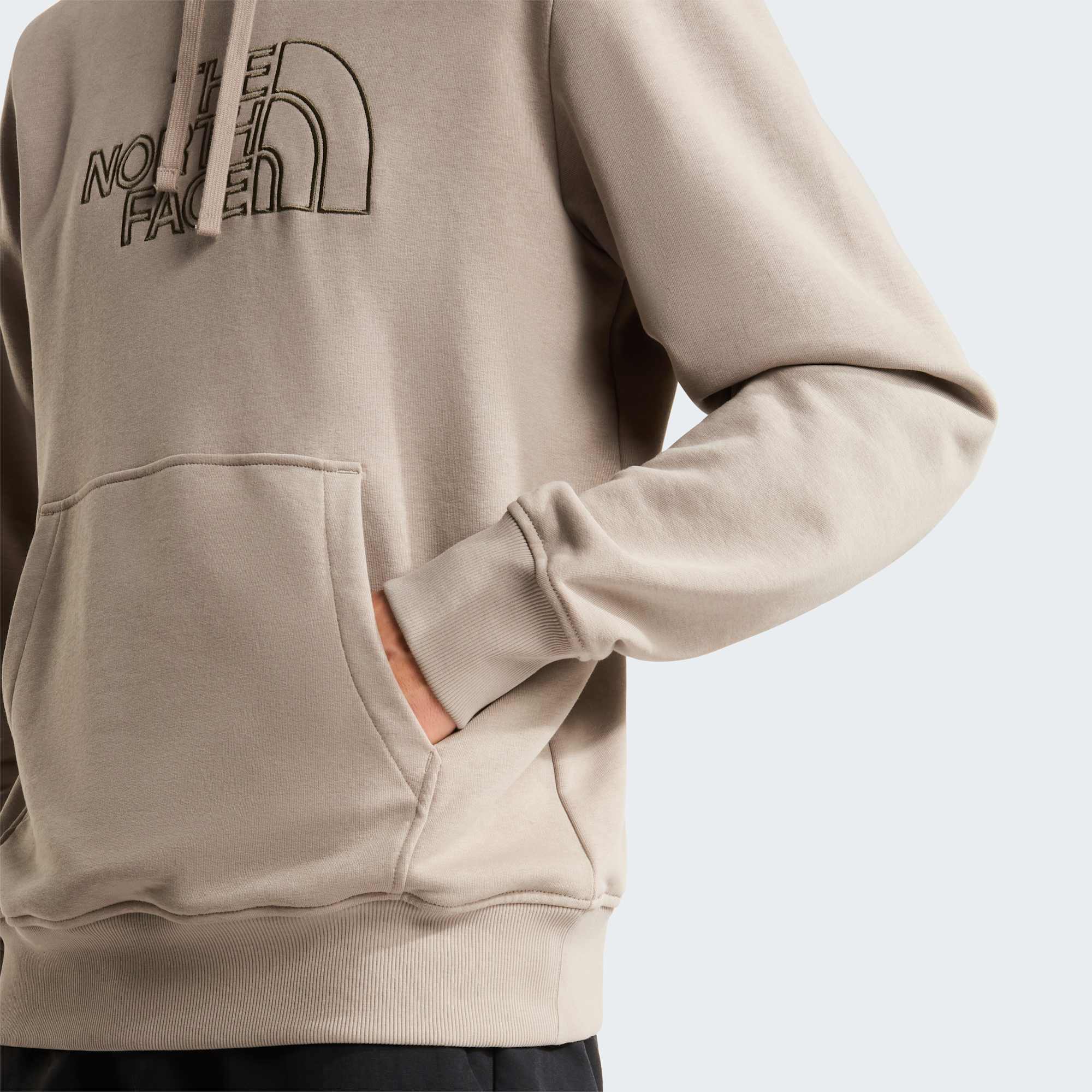 The North Face Felpa Drew Peak Light Hoodie Grigio