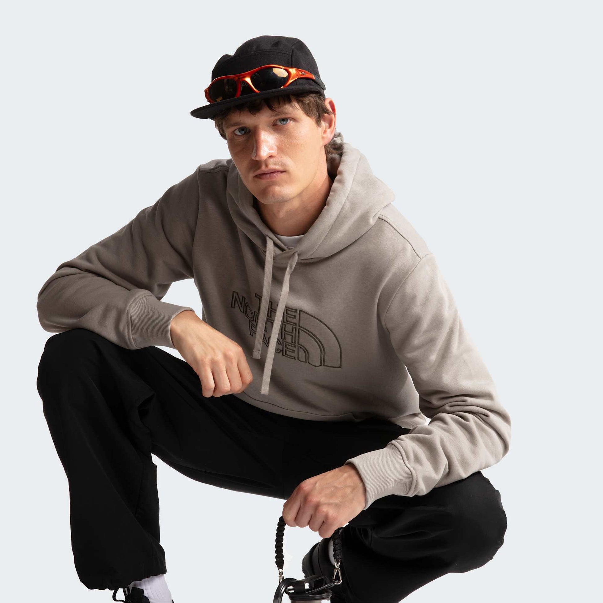 The North Face Felpa Drew Peak Light Hoodie Grigio