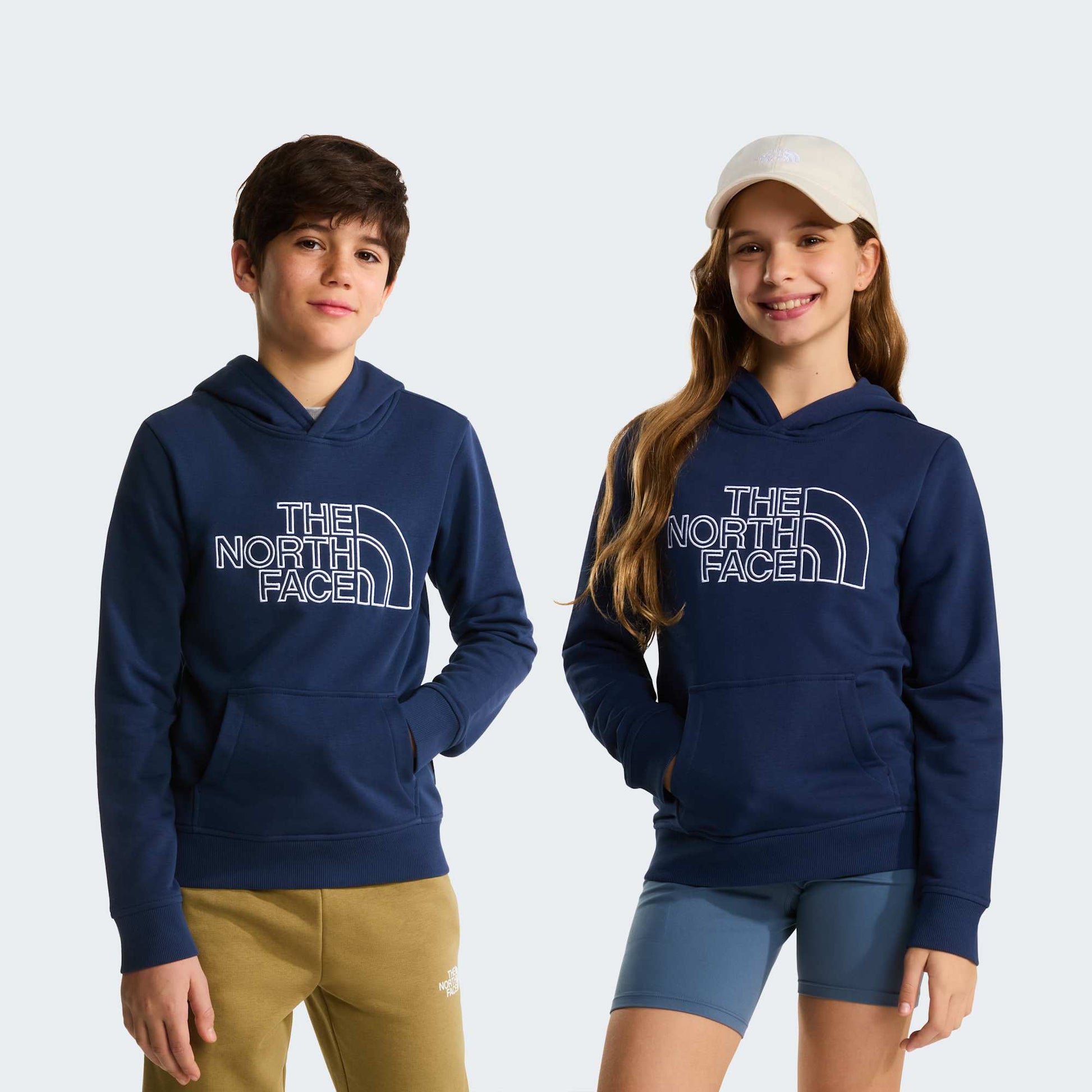 The North Face Felpa Drew Peak Light Hoodie Blu