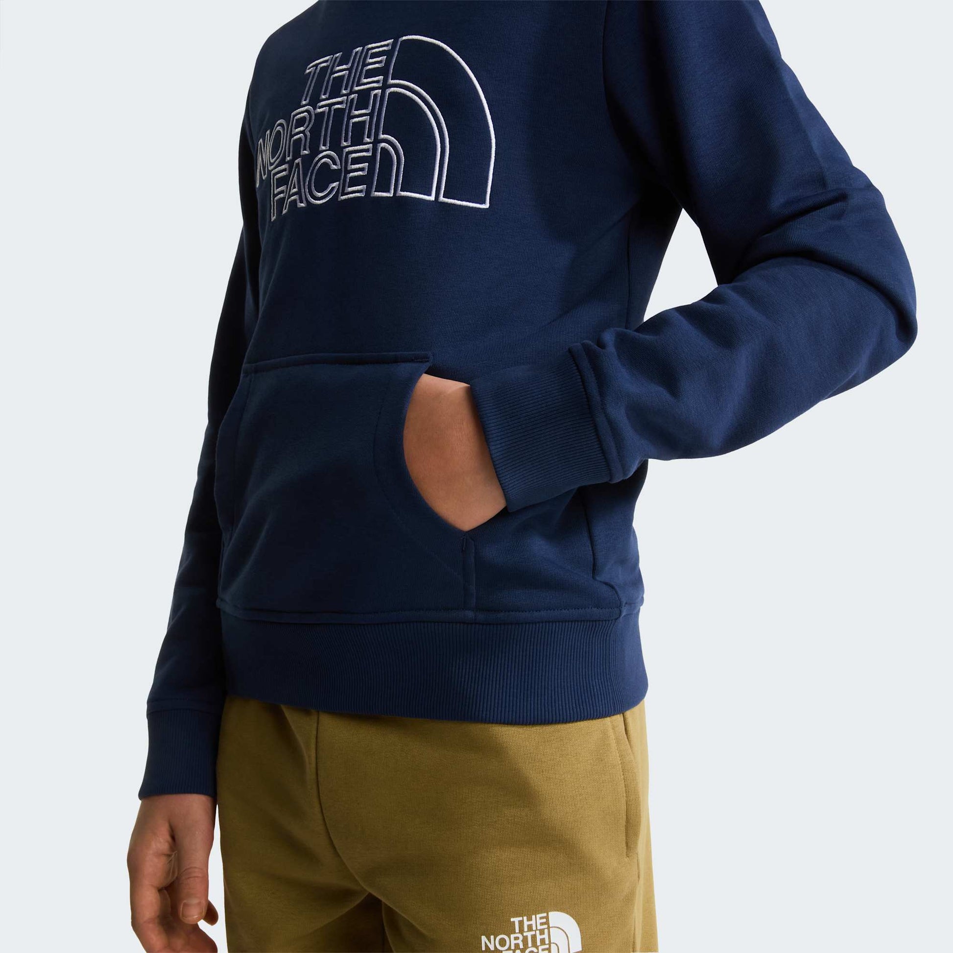 The North Face Felpa Drew Peak Light Hoodie Blu