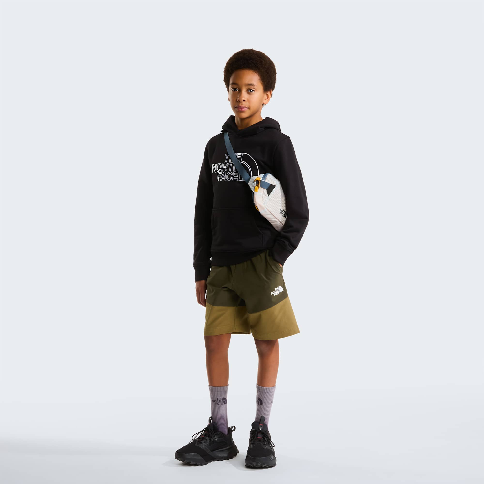 The North Face Felpa Drew Peak Light Nero