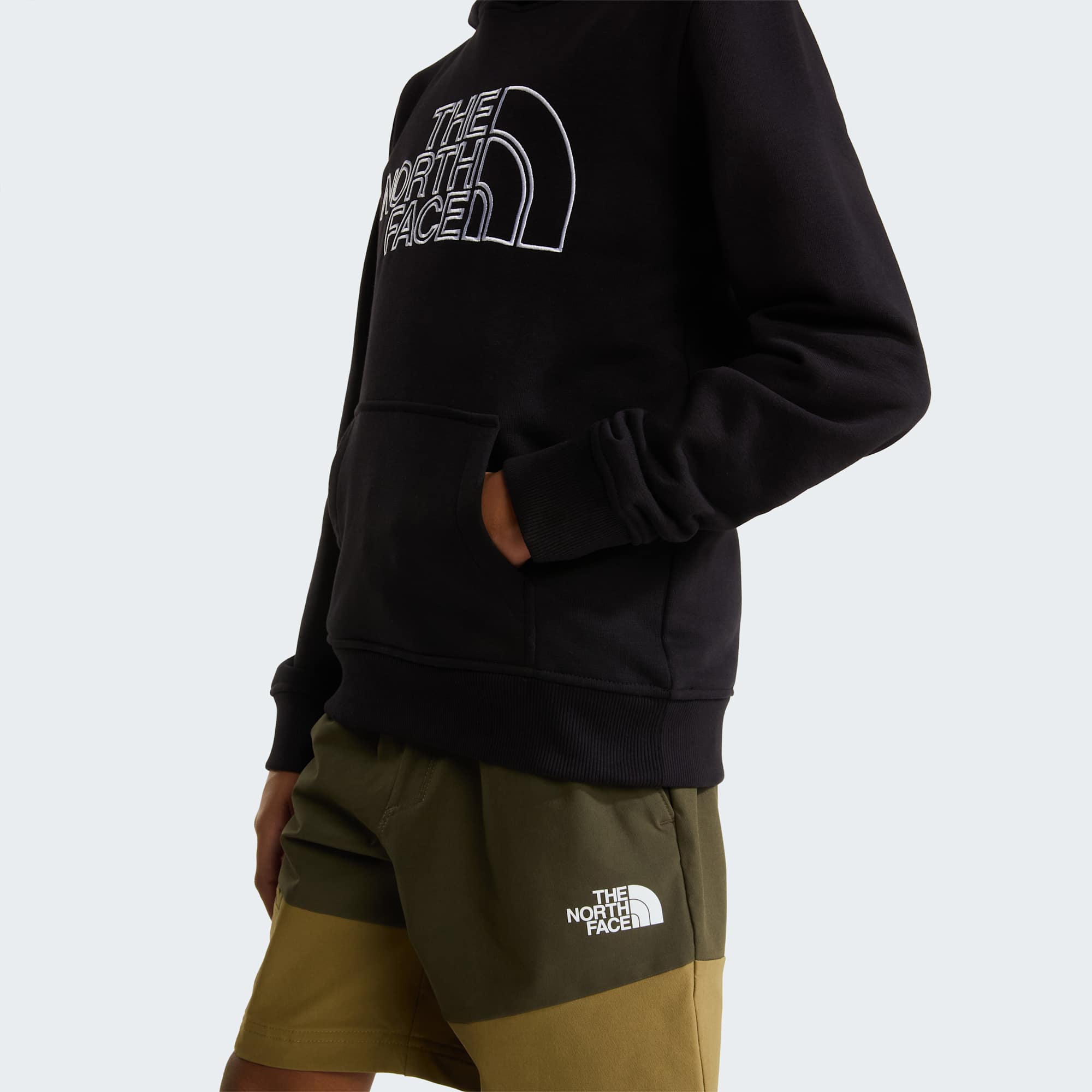 The North Face Felpa Drew Peak Light Nero