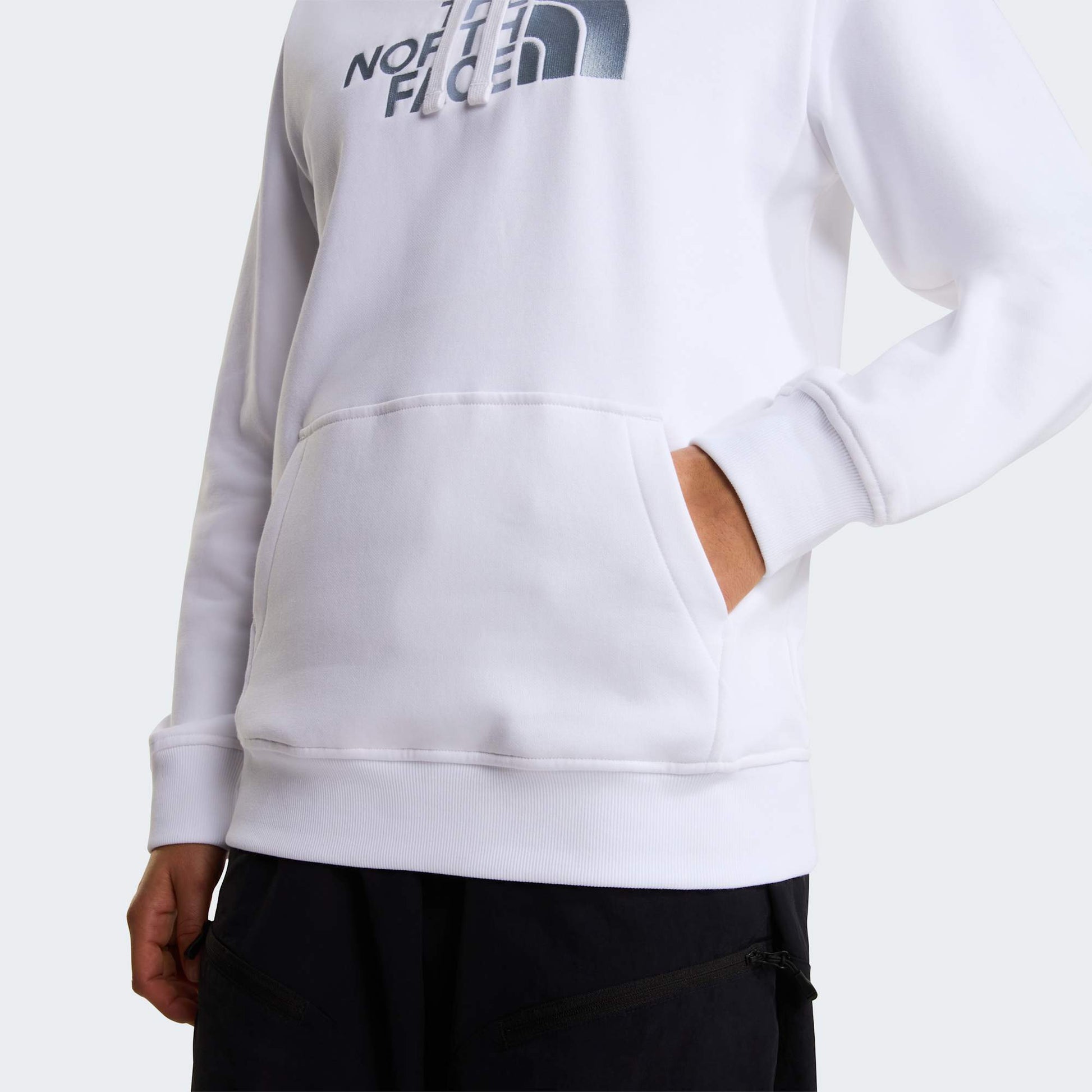 The North Face Felpa Drew Peak Pullover Hoodie Bianco