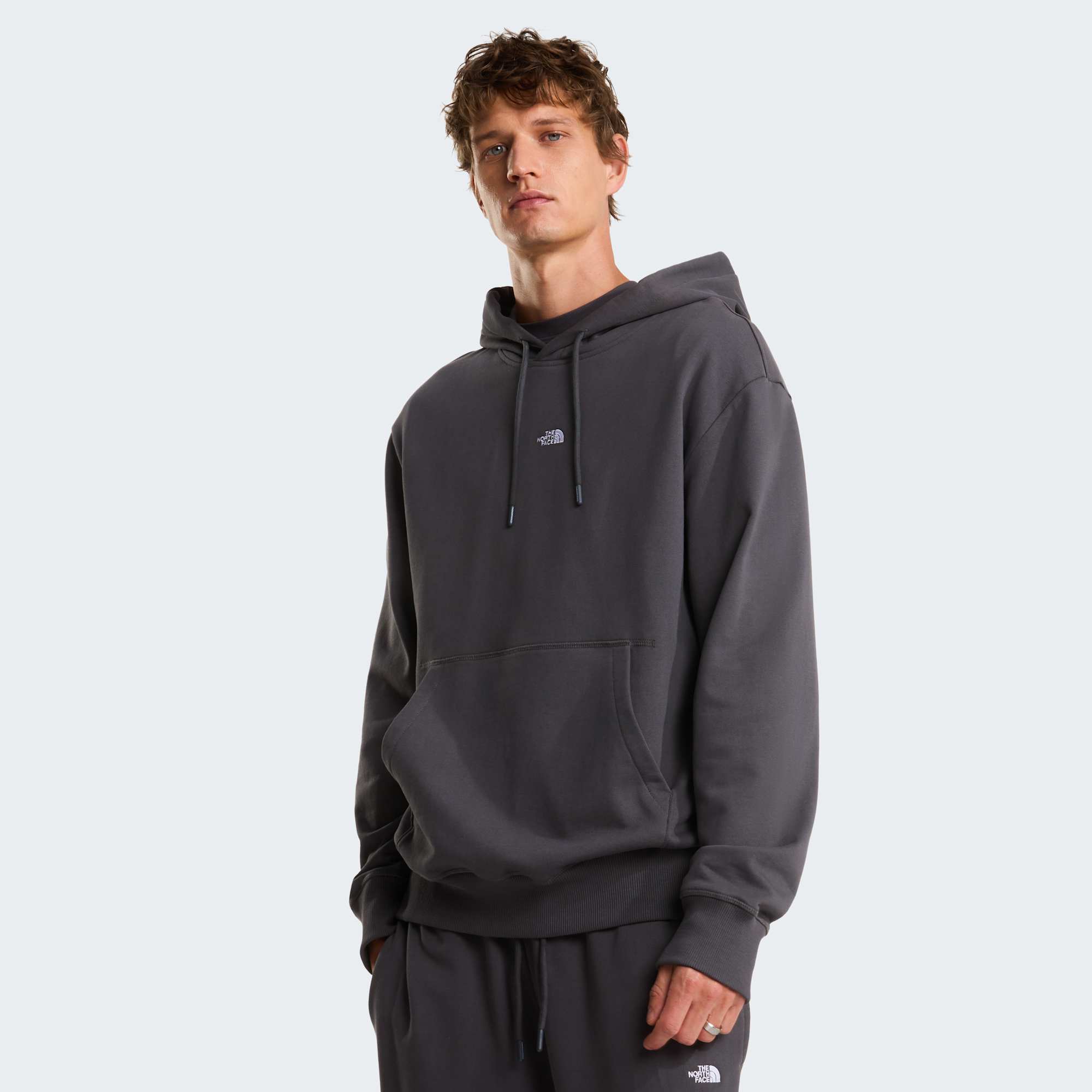 The North Face Felpa Essential Hoodie Relaxed Grigio
