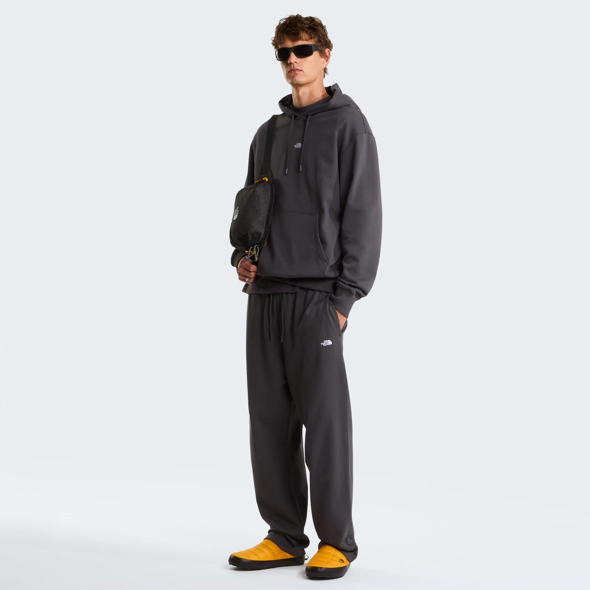 The North Face Felpa Essential Hoodie Relaxed Grigio