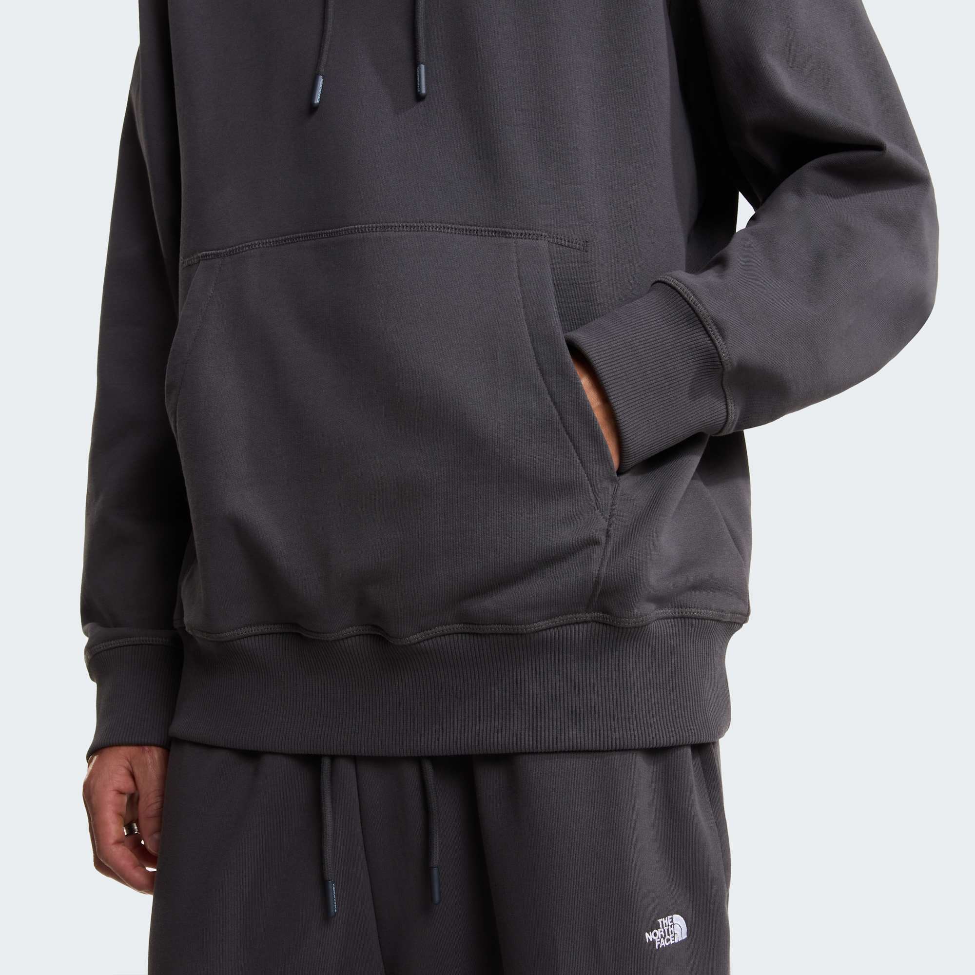 The North Face Felpa Essential Hoodie Relaxed Grigio