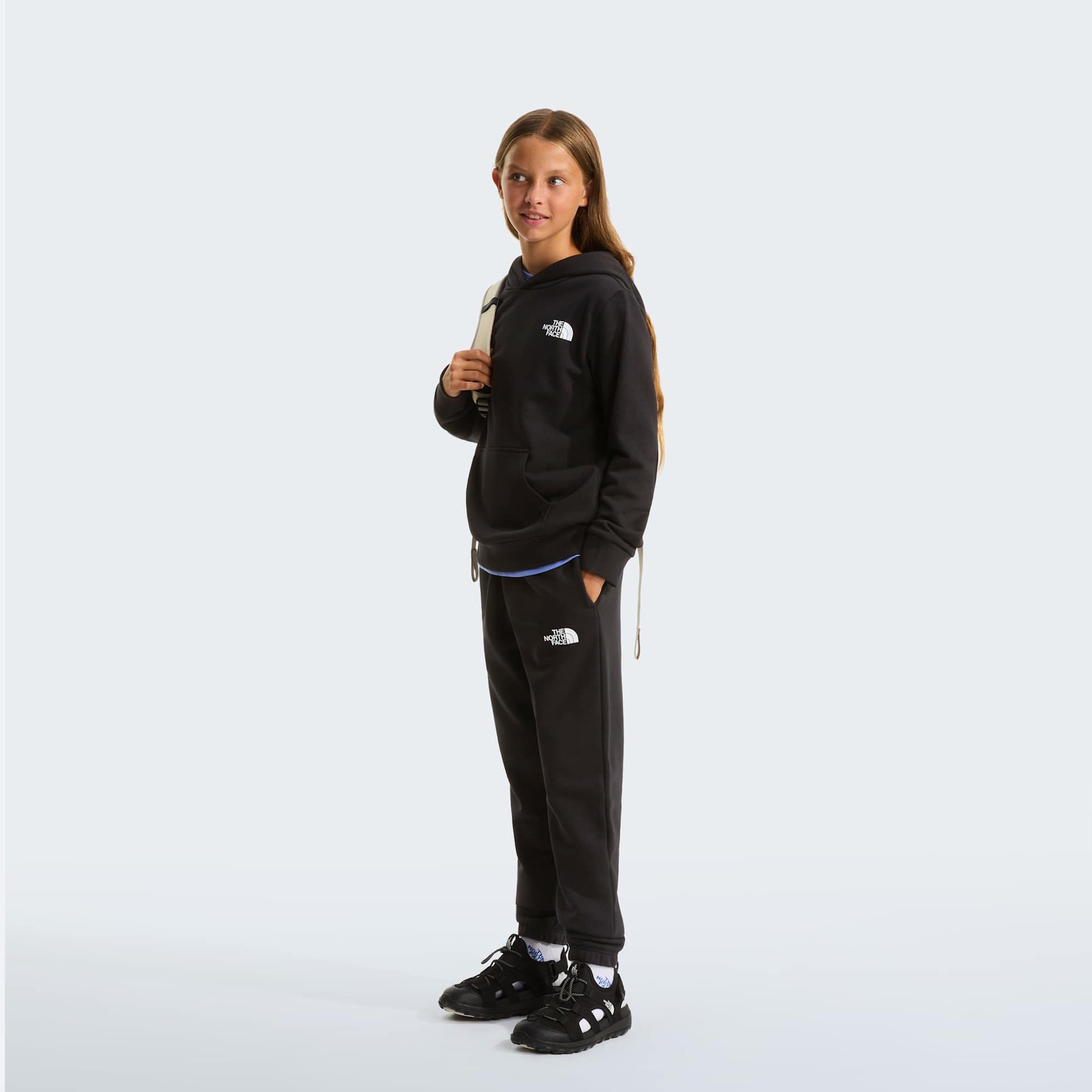 The North Face Felpa Simple Dome Light Hoodie Nero
