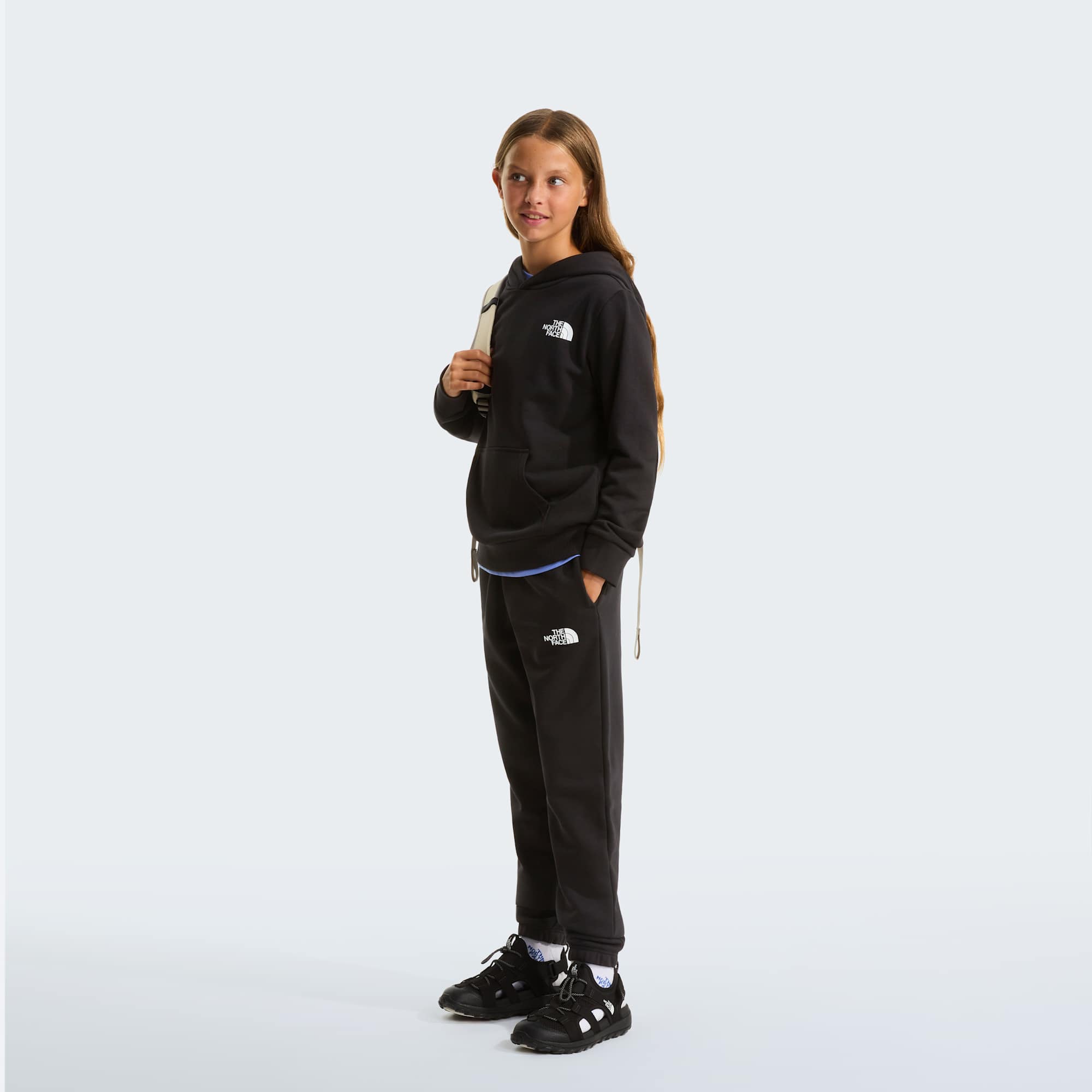 The North Face Felpa Simple Dome Light Hoodie Nero