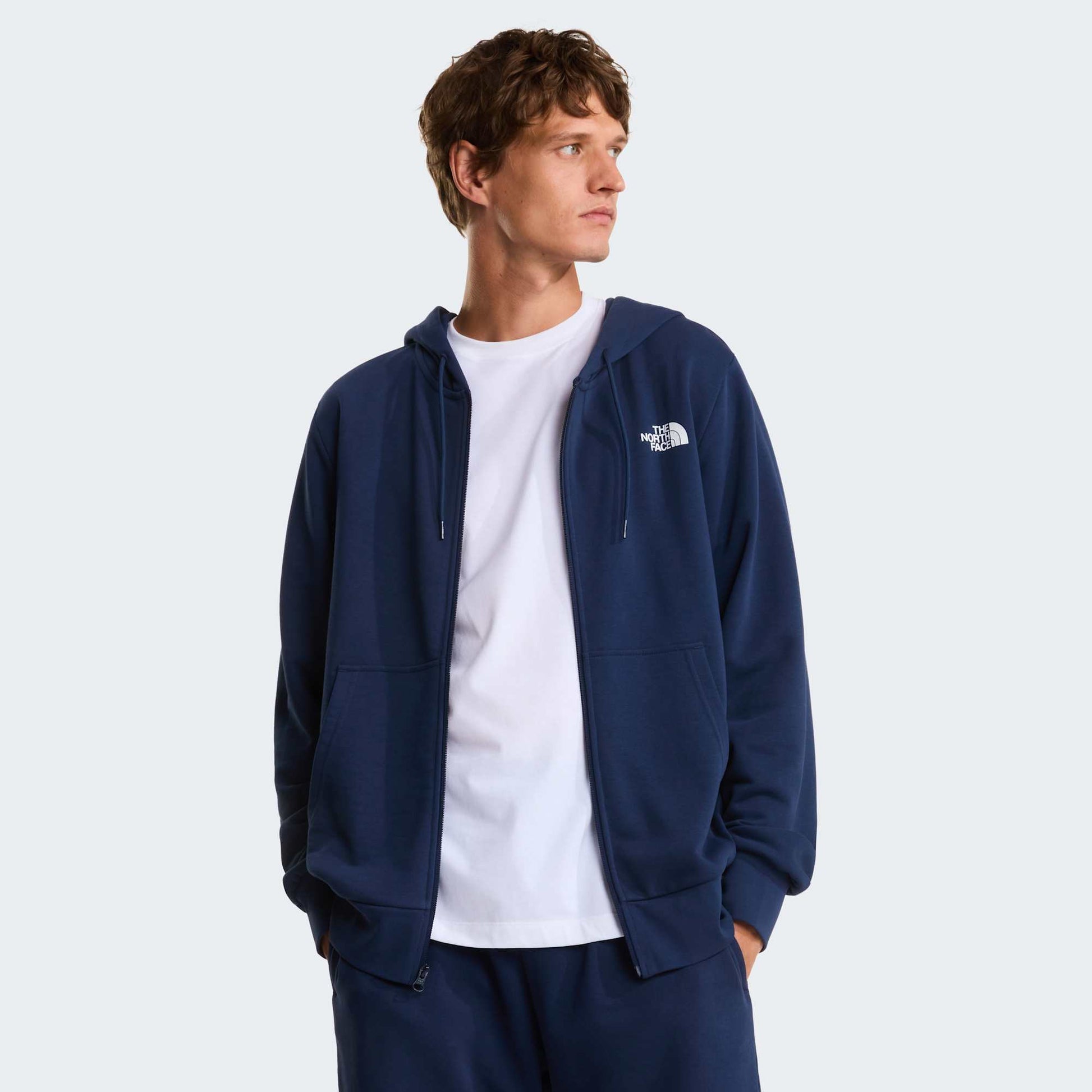 The North Face Felpa Simple Dome Light Blu