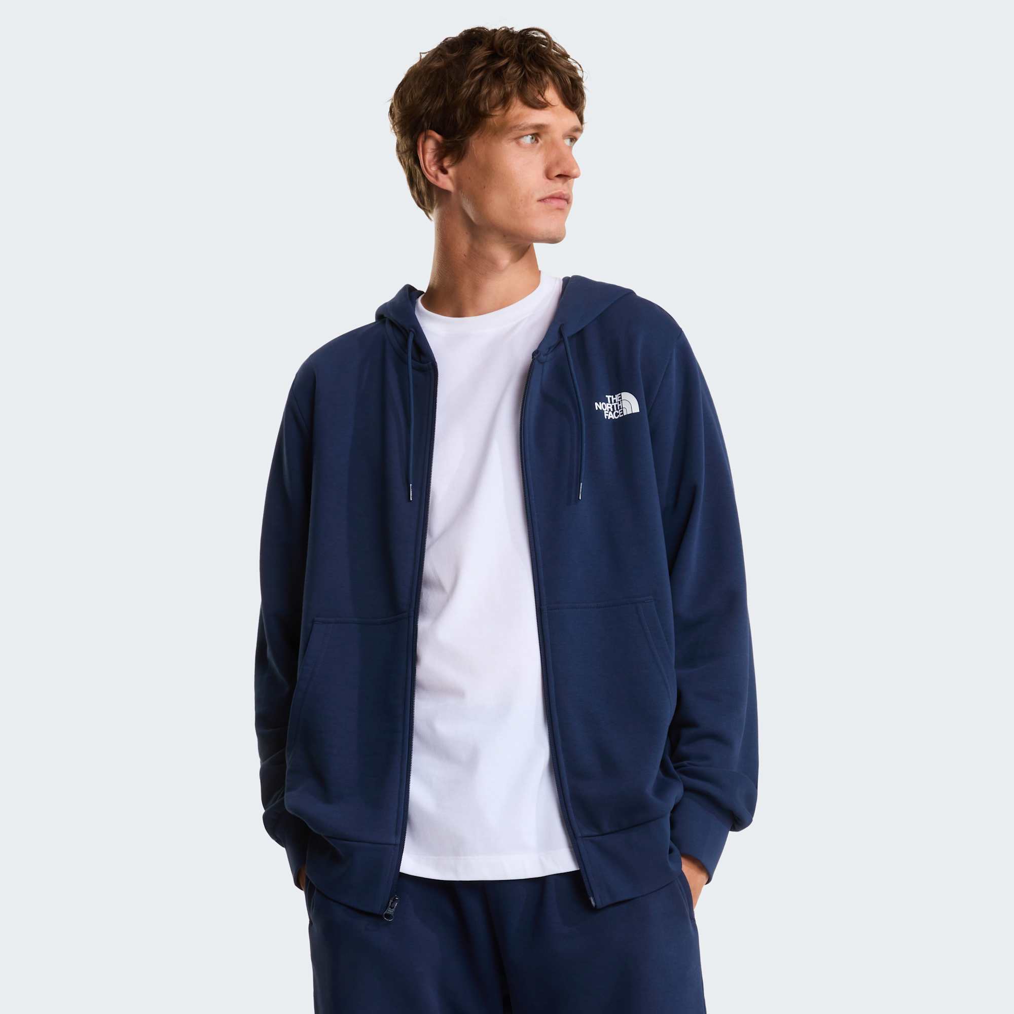 The North Face Felpa Simple Dome Light Blu