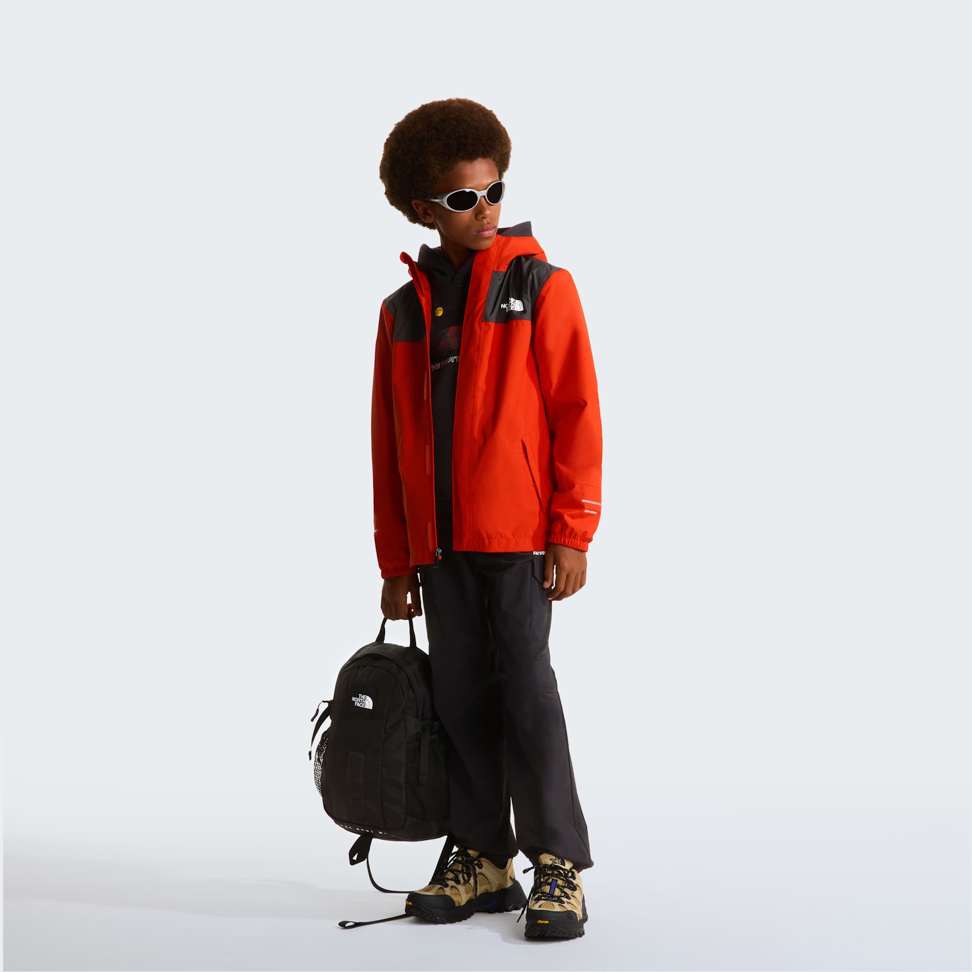The North Face Giubbino Antora Rain Jacket Rosso