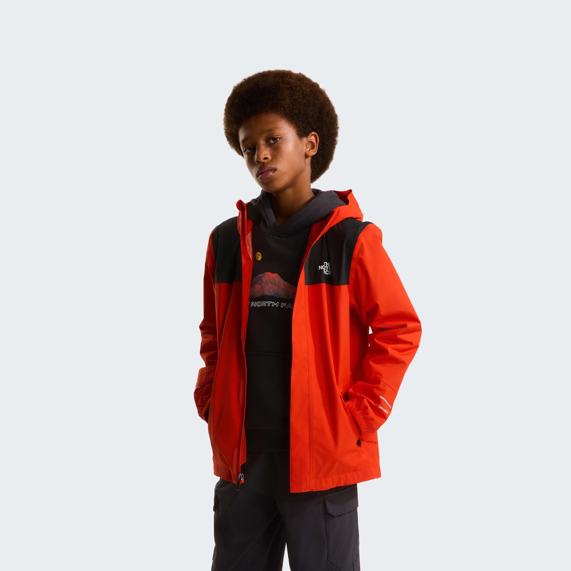 The North Face Giubbino Antora Rain Jacket Rosso