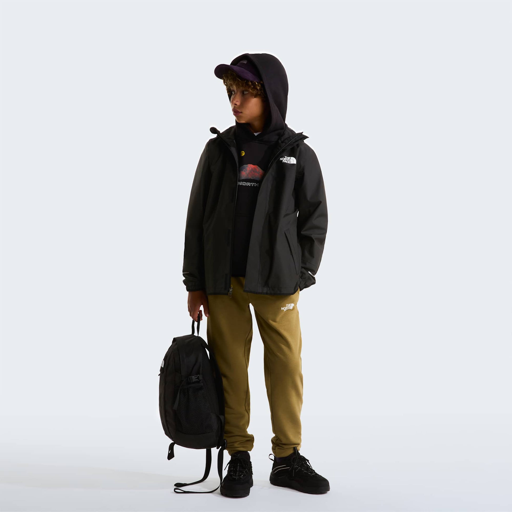 The North Face Giubbino Antora Rain Jacket Nero