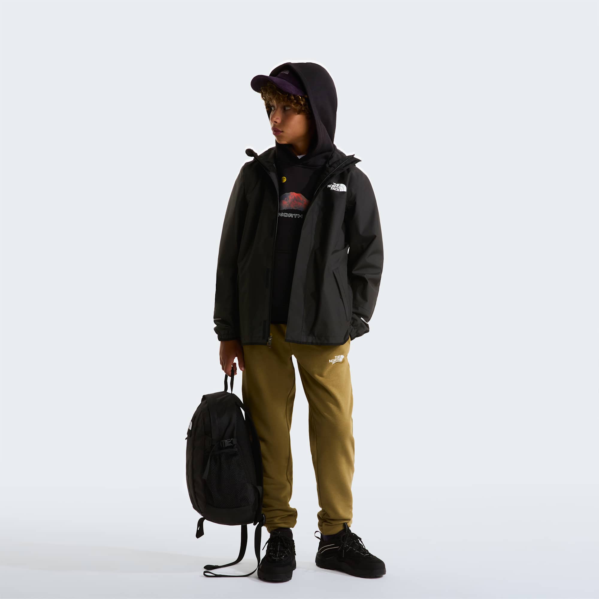 The North Face Giubbino Antora Rain Jacket Nero
