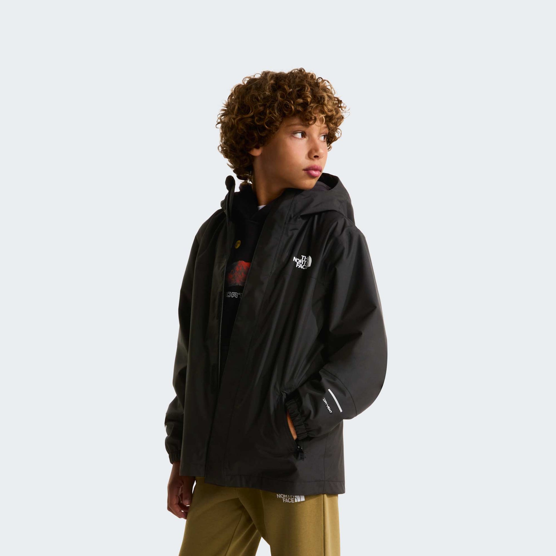 The North Face Giubbino Antora Rain Jacket Nero