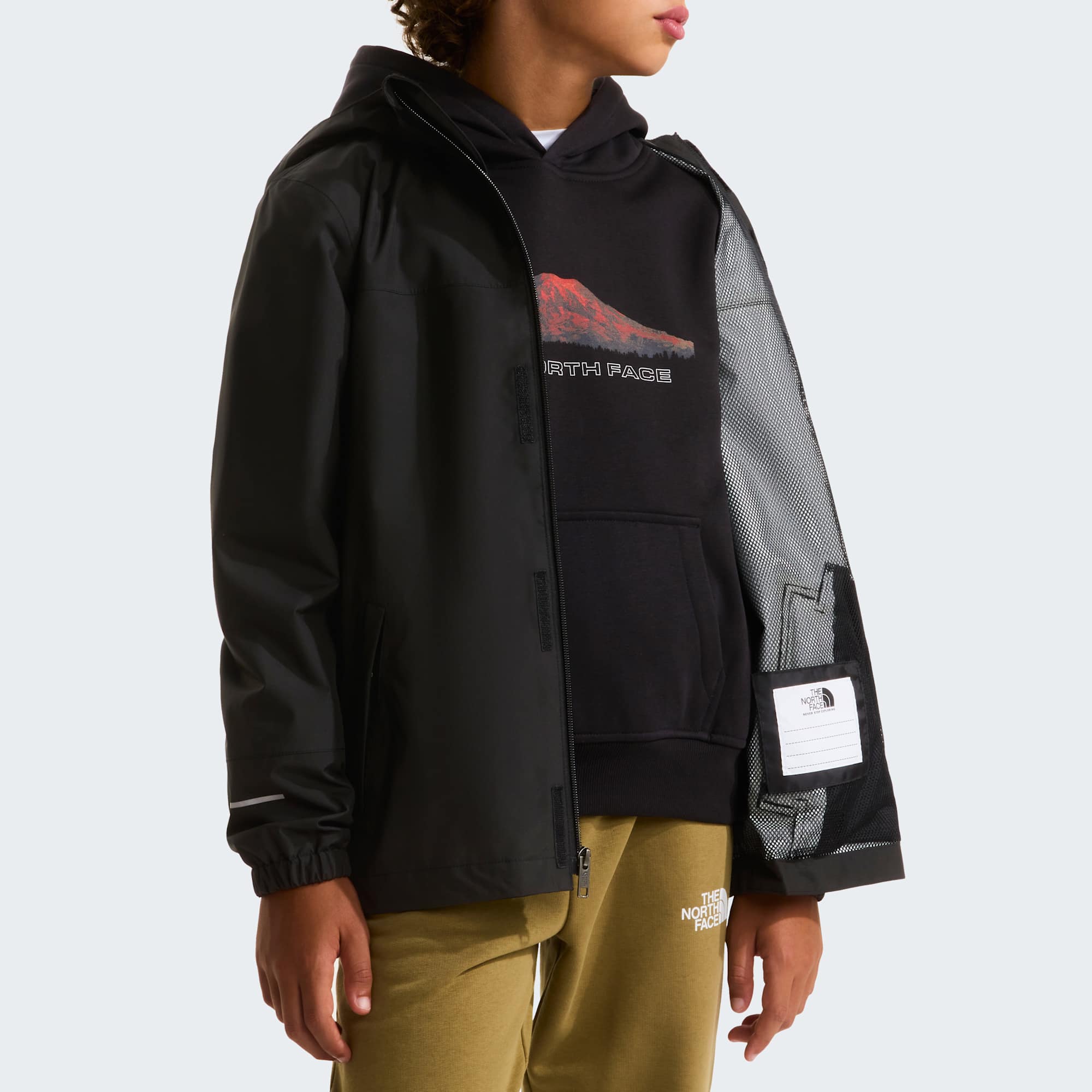 The North Face Giubbino Antora Rain Jacket Nero