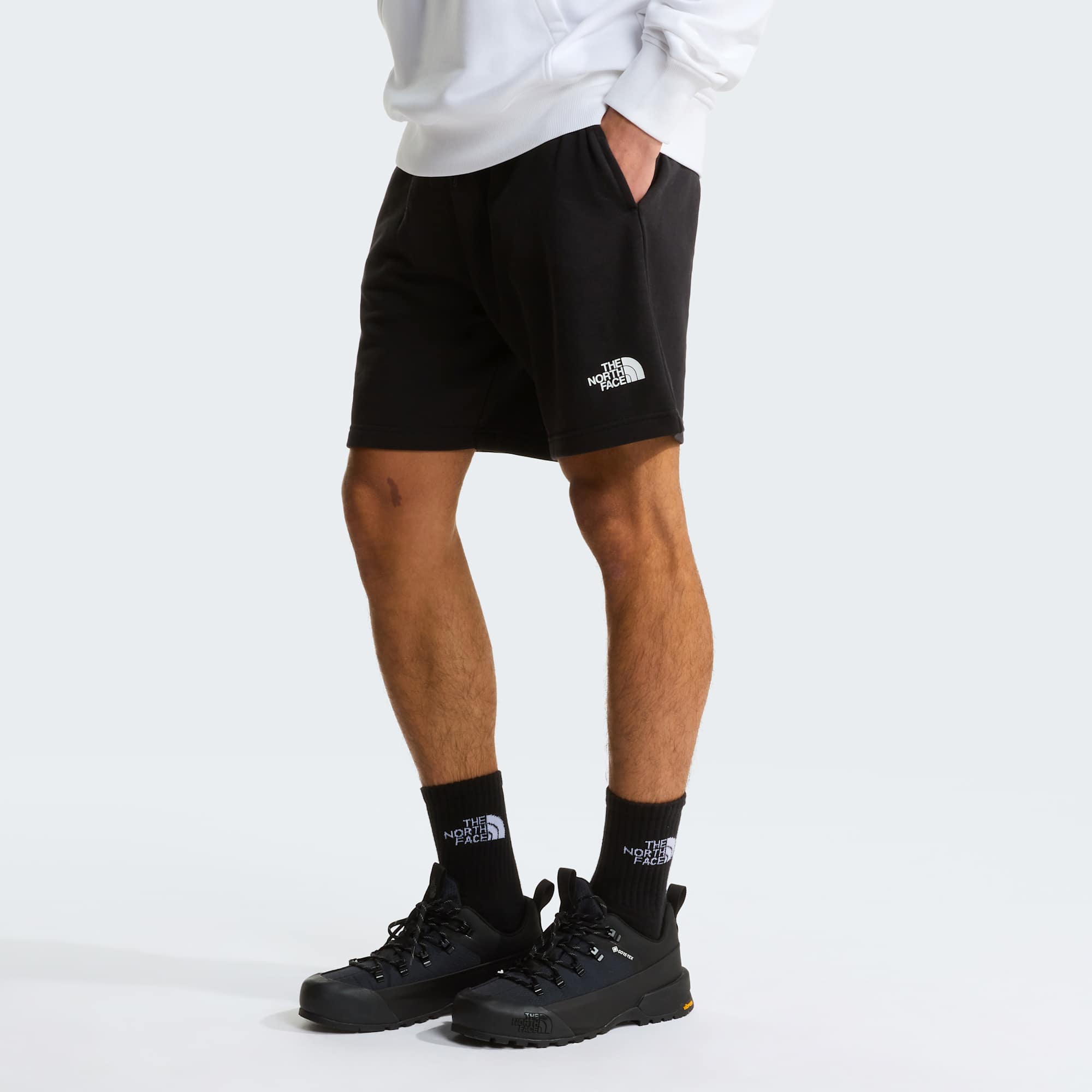 The North Face Shorts Simple Dome Light Regular Nero