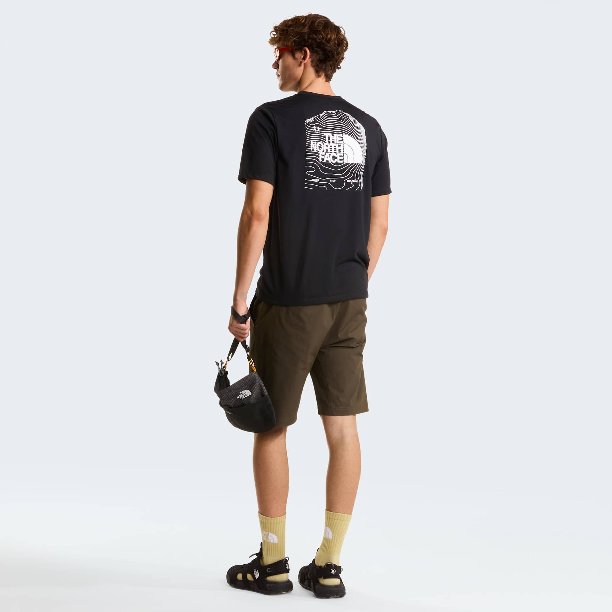 The North Face T-Shirt Bitmap Logo Nero