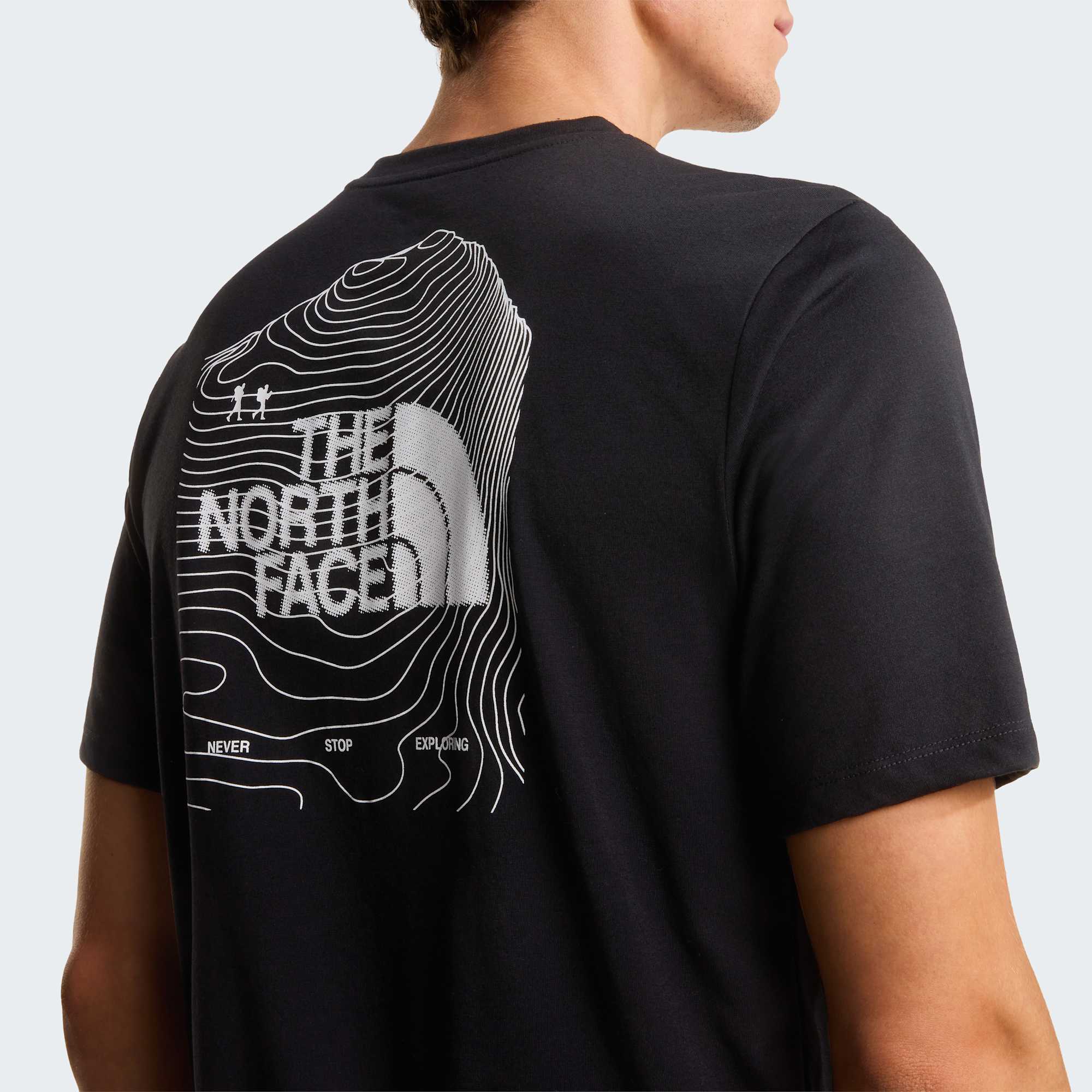 The North Face T-Shirt Bitmap Logo Nero