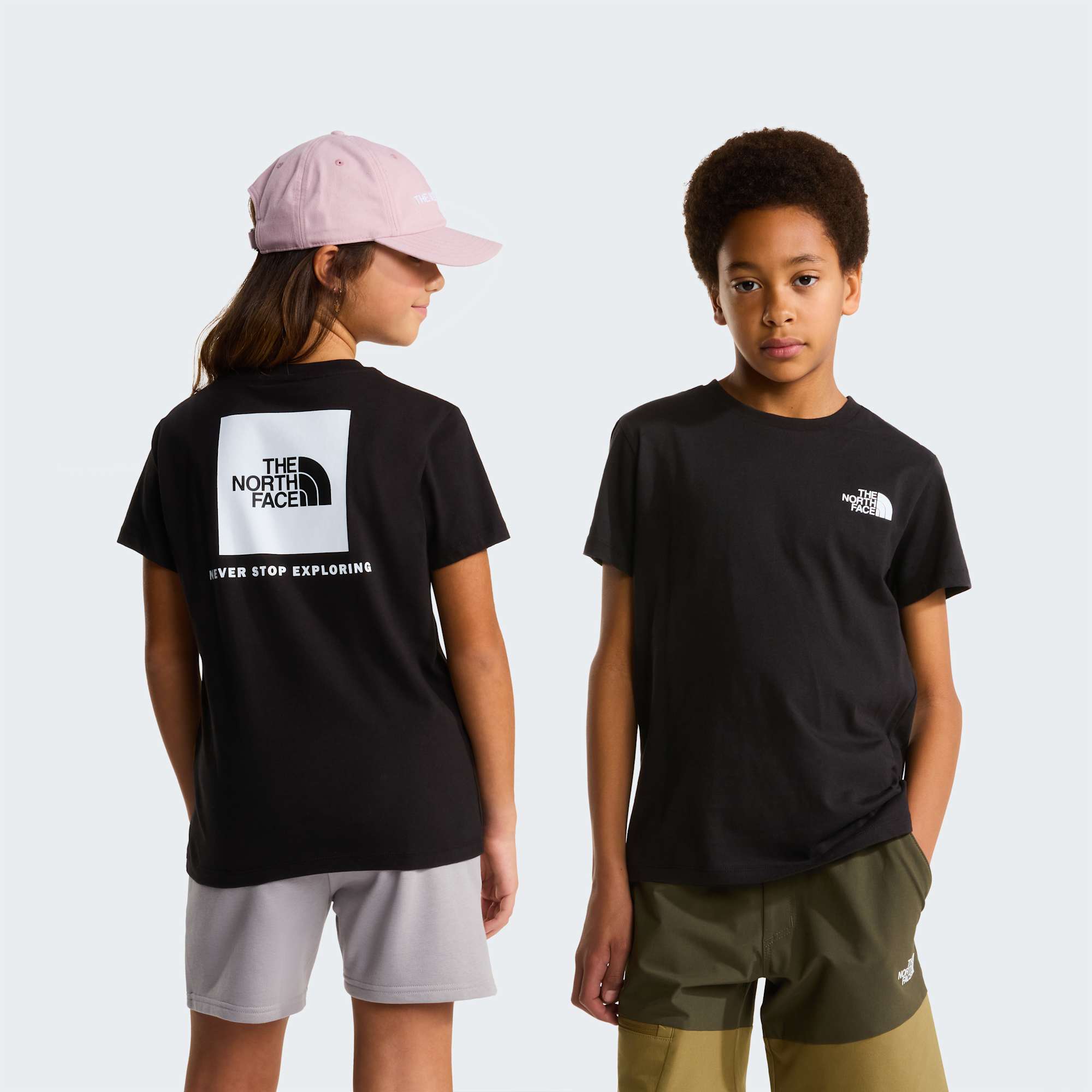 The North Face T-Shirt Box NSE Nero