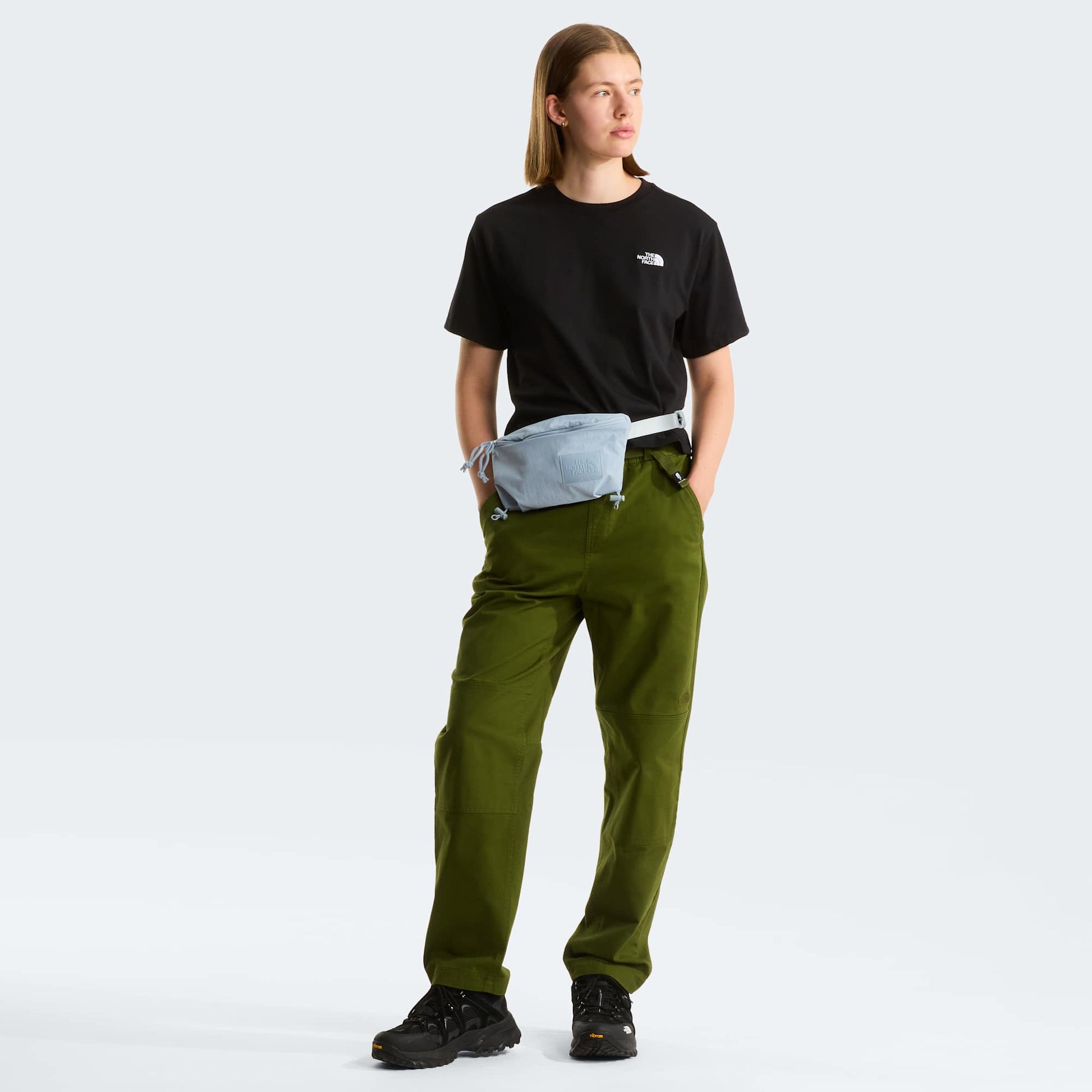 The North Face T-Shirt Evolution Simple Dome Crop Nero