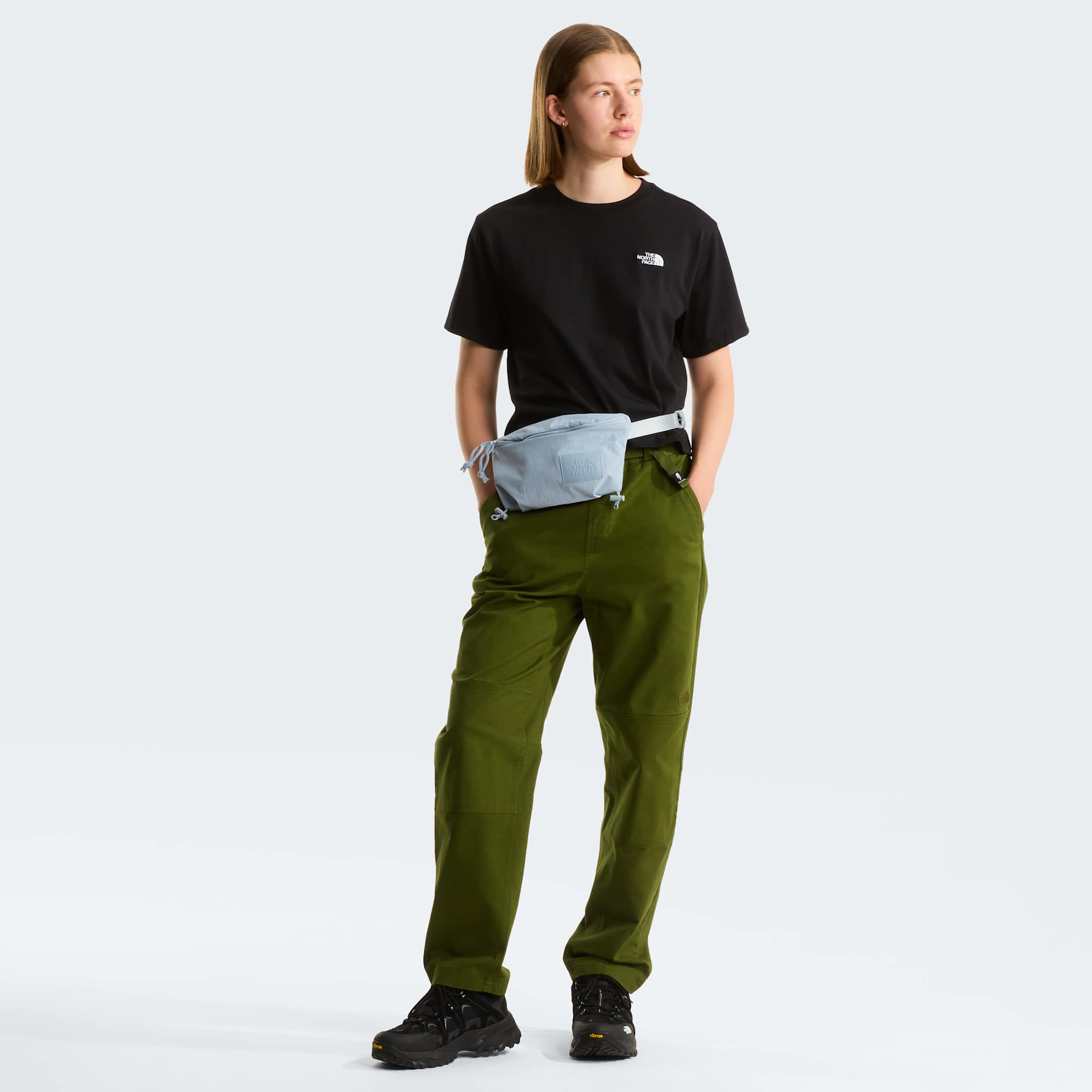 The North Face T-Shirt Evolution Simple Dome Crop Nero
