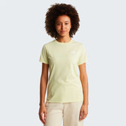The North Face T-Shirt Evolution Simple Dome Slim Giallo