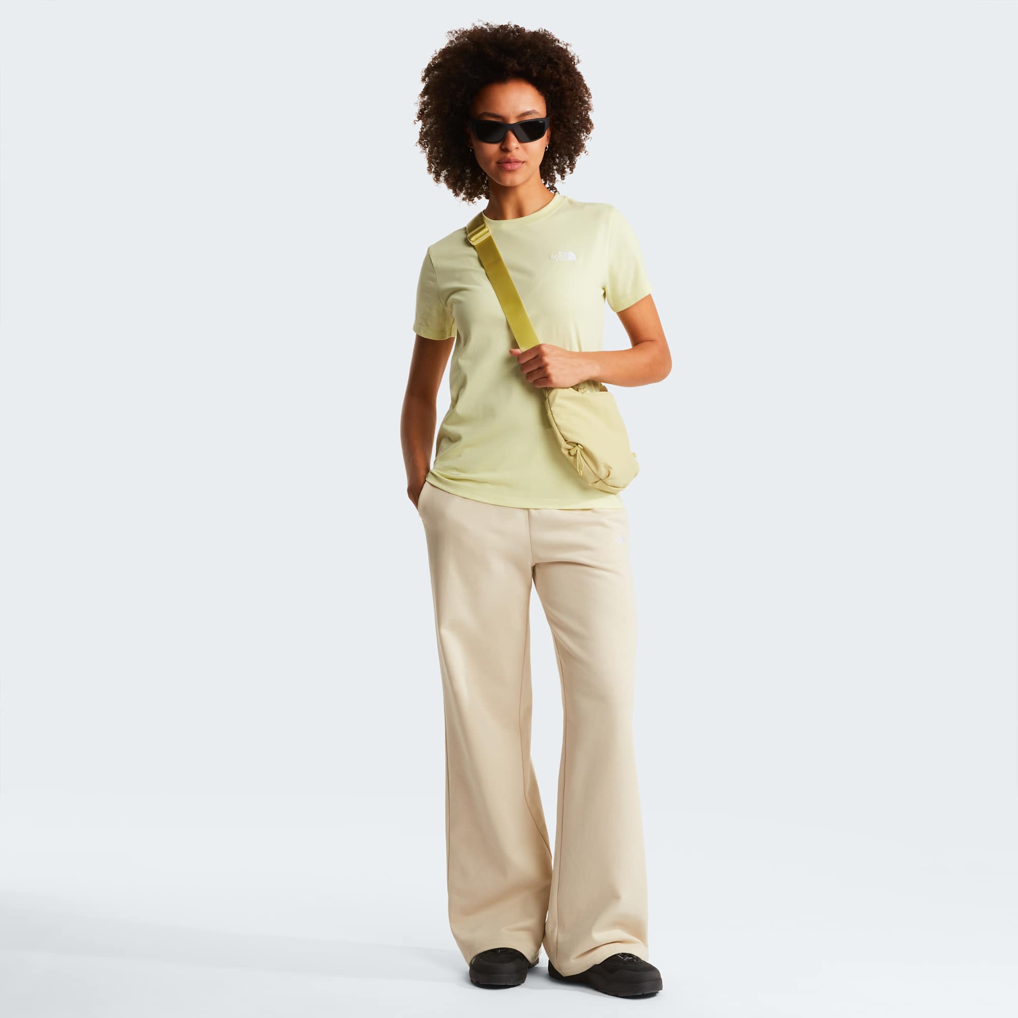 The North Face T-Shirt Evolution Simple Dome Slim Giallo