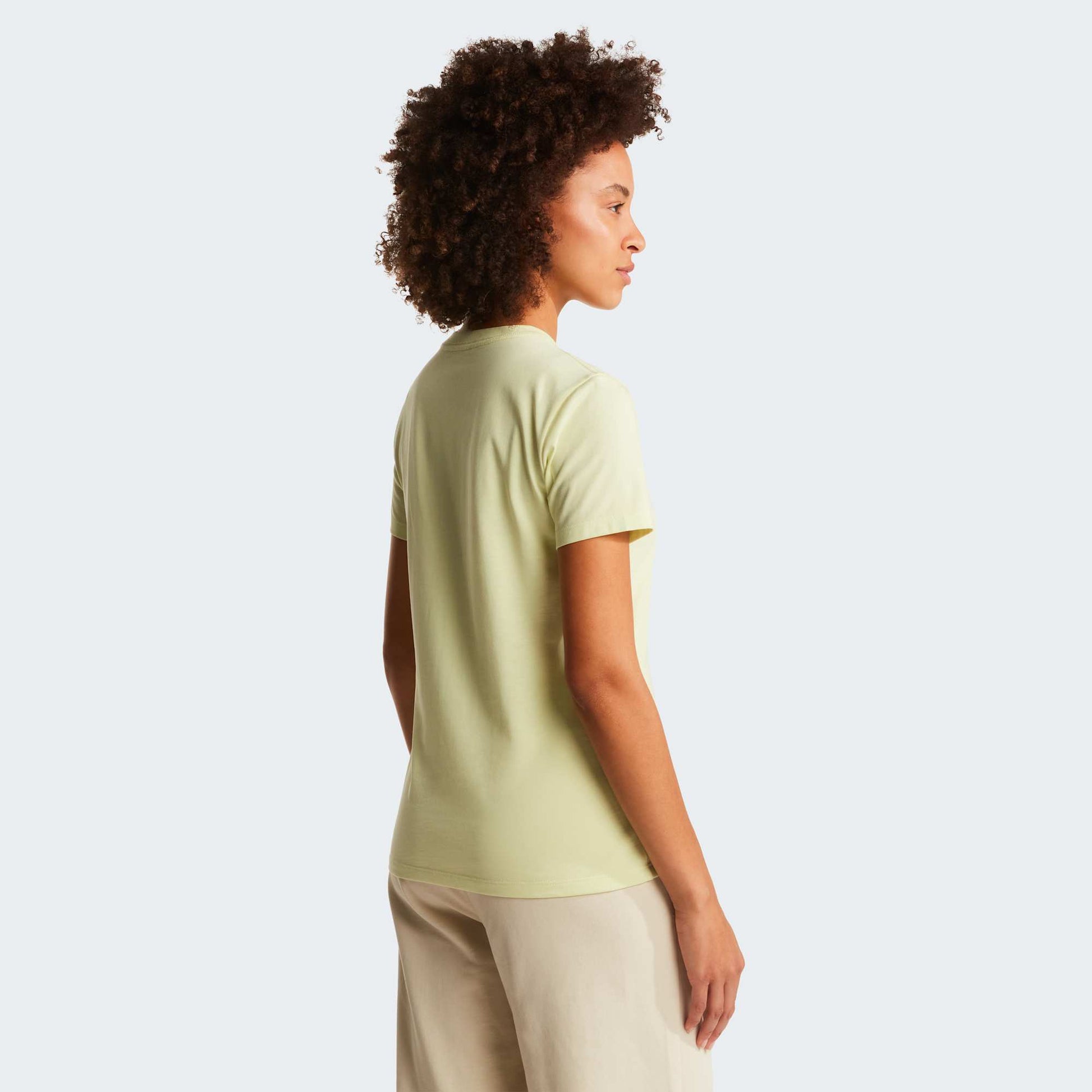 The North Face T-Shirt Evolution Simple Dome Slim Giallo